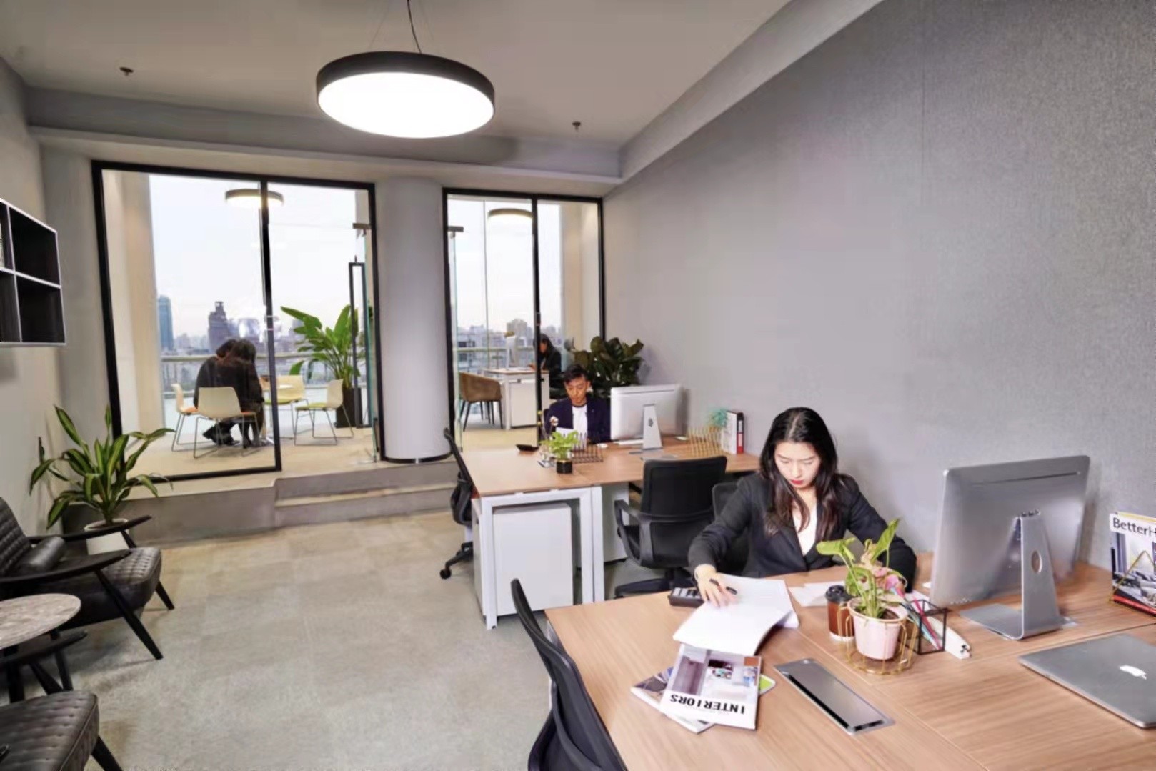 eat n work 餐飲辦公空間（上海正大廣場）